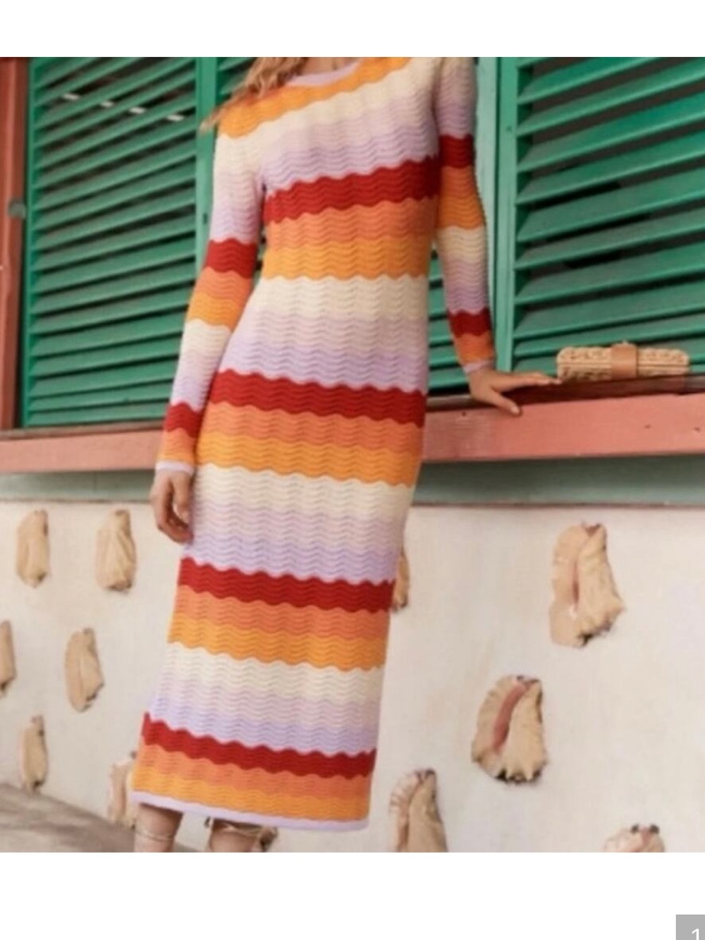 Tuckernuck Hyacinth House Sunset Stripe Maxi Dress